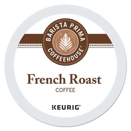 BARISTA PRIMA COFFEEHOUSE French Roast K-Cups Coffee Pack, PK96 PK 6611CT